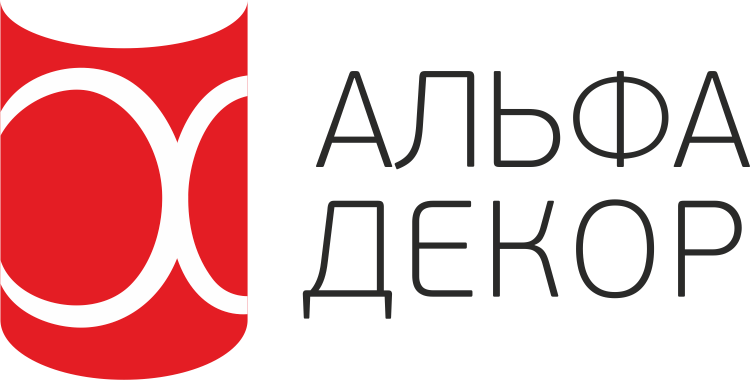 Логотип ООО 'Альфа-Декор'